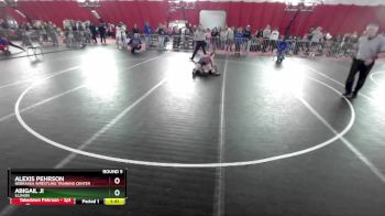 135-140 lbs Round 5 - Alexis Pehrson, Nebraska Wrestling Training Center vs Abigail Ji, Illinois