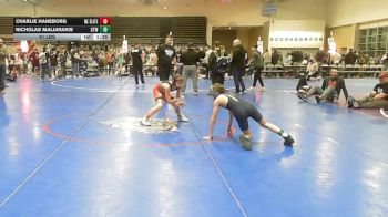 81 lbs Rr Rnd 8 - Charlie Haneborg, Nebraska Elite - MSE vs Nicholas Maliarakis, CTWHALE Humpback - MSE