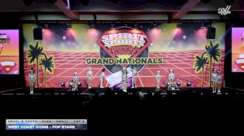 West Coast Icons - Pop Stars [2026 L2 Youth - Flex - Small Day 3] 2026 Spirit Sports Grand Nationals