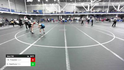 125 lbs Consi Of 4 - Nick Treaster, Unattached-Unrostered vs Drew Heethuis, Princeton U