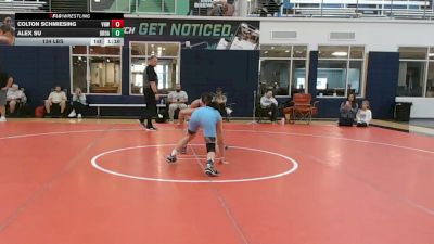 134 lbs Rr Rnd 2 - Colton Schmiesing, VHW Red - HSC vs Alex Su, Broad Axe Green - HSC