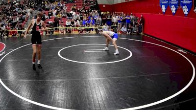 139 lbs Champ. Round 2 - Gideon Bracken, United Hs vs Landyn Queer, Southmoreland Hs