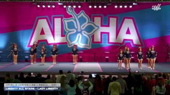 Liberty All Stars - Lady Liberty [2025 L3 Junior - D2 - Small Day 1] 2025 Aloha Gatlinburg Showdown