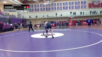 149 lbs Semifinal - Jr Downing, Corban University vs Jackson Morgan, San Francisco State