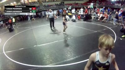 55 lbs Cons. Semi - Cogan Peasinger, The Best Wrestler vs Joseph Morrison, GI Grapplers