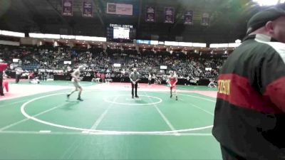 126 lbs Champ. Round 2 - Landon Boak, TUS3 vs Cael Dunn, BEA2
