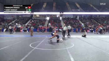 90 lbs Cons. Round 2 - Avery Hundley, Jackson CO vs Penelope Orosco, Ulysses Wrestling Club