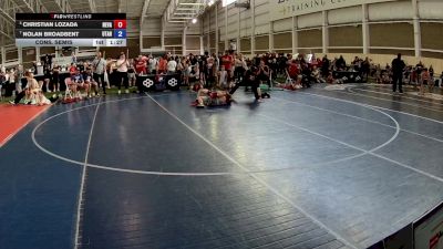 144 lbs Champ. Round 2 - Cole Fenwick, Utah vs Ty Adams, Idaho