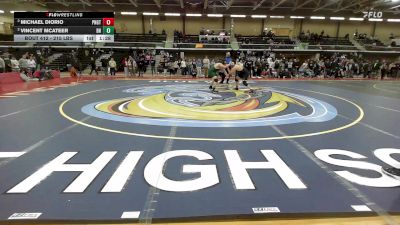 215 lbs Semifinal - Michael Diorio, Ponaganset vs Vincent Mcateer, Bishop Hendricken