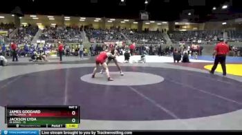 145 lbs Finals (8 Team) - Jackson Lyda, 4A Banks vs James Goddard, 4A Tillamook