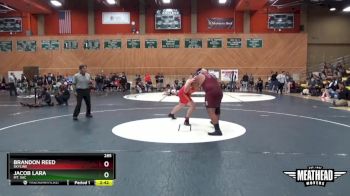 285 lbs Cons. Round 4 - Brandon Reed, Skyline vs Jacob Lara, Mt. SAC
