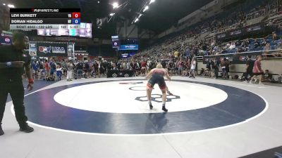 132 lbs Champ. Rd Of 128 - Levi Burkett, Virginia vs Dorian HIDALGO, New York