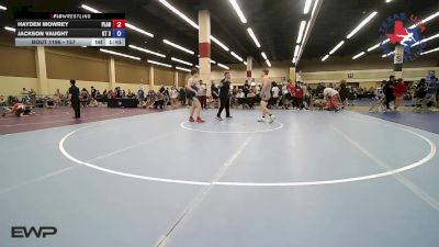 157 lbs Consi Of 4 - Hayden Mowrey, Plano Senior High School Wrestling vs Jackson Vaught, KT 3 Style Wrestling Club
