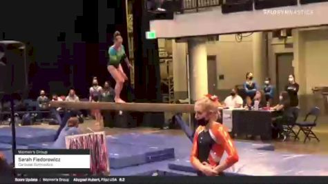Sarah Fiedorowicz - Women's Group, Carousel Gymnastics - 2021 Women's Xcel Region 4 Championships