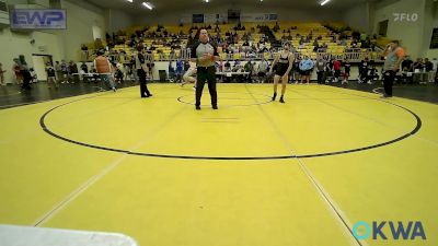 112-A lbs Quarterfinal - Luke King, Tahlequah Wrestling Club vs Conner Chancellor, Salina