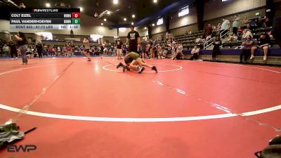 67-70 lbs Rr Rnd 1 - Colt Eizel, North Desoto Wrestling Academy vs Paul Vanderhoeven, North Desoto Wrestling Academy