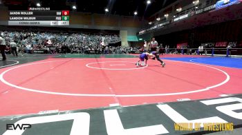 80 lbs Consolation - Jaxon Roller, Raw Wrestling Club vs Landon Wilbur, Predator Wrestling