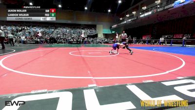80 lbs Consolation - Jaxon Roller, Raw Wrestling Club vs Landon Wilbur, Predator Wrestling