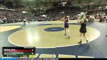 Champ. Round 2 - Selena Colo, North Thurston (Girls) vs Kaitlyn Bonaventura, Vashon Island (Girls)