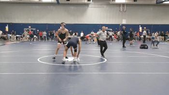 133 lbs Quarterfinal - Peyton Ellis, Johnson & Wales (RI) vs Logan Martins, Southern Maine