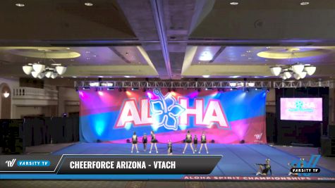 CheerForce Arizona - Vtach [2021 L2 Junior - Small - A Day 1] 2021 Aloha DI & DII Championships