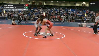 157 lbs Round Of 128 - Gus Cardinal, AZ vs Tyrone Norris III, SC