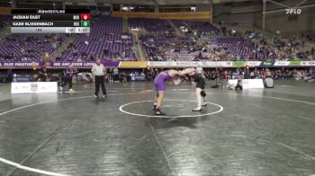 184 lbs Quarters & 1st Wb (16 Team) - Gabe Blissenbach, West Liberty vs Jaquan East, Minnesota State