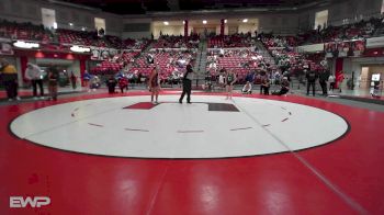 110 lbs Round Of 16 - Audrianna Beavers, Yukon vs Annalise Prickett, Catoosa High School Girls