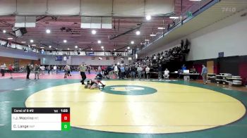 138 lbs Consi Of 8 #2 - Joseph Macrino, West Essex vs Cooper Lange, St. Augustine Prep