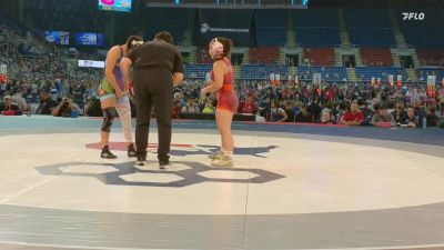 120 lbs Champ. Rd Of 64 - Noemi Cordero, CA vs Layli Farhoumand, AZ