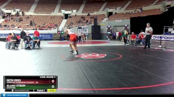 D3-215 lbs Cons. Round 2 - Seth Dees, American Leadership Academy - QC vs Elijah Strom, Eastmark