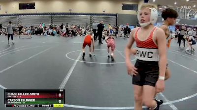 80 lbs Round 2 (4 Team) - Chase Miller-Smith, Ohio Gold vs Carson Eslinger, Richmond WC