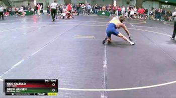 125 lbs Cons. Round 4 - Nico Calello, Kent State vs Drew Hansen, Michigan State