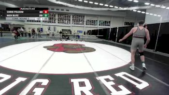 197 lbs Cons. Round 3 - Nick Blitz, Springfield vs Chris Folsom, Norwich