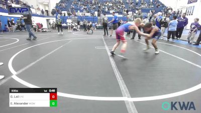 83 lbs Final - Grady Lail, Chandler Takedown Club vs Elijah Alexander, Midwest City Bombers Youth Wrestling Club