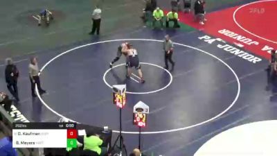 252 lbs Consi Of 4 - Devin Kaufman, Glendale vs Brady Meyers, North Star