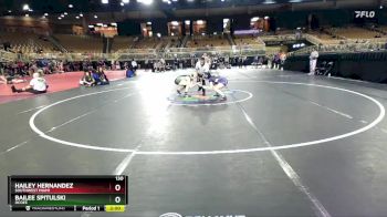 130 lbs Champ. Round 1 - Bailee Spitulski, Ocoee vs Hailey Hernandez, Southwest Miami