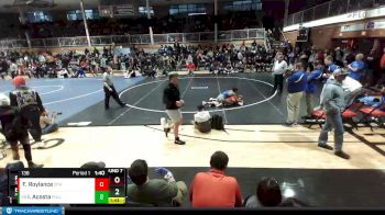 138 lbs Cons. Round 7 - Israel Acosta, Pullman vs Forrest Roylance, Othello