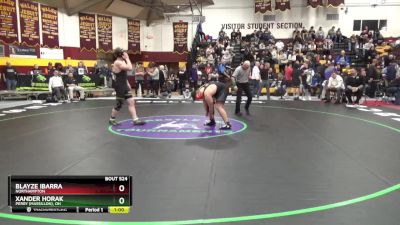 190 lbs Cons. Round 1 - Xander Horak, Perry (Massillon), OH vs Blayze Ibarra, Northampton