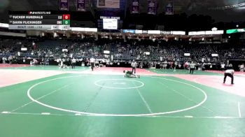 110 lbs Cons. Round 2 - Davin Flickinger, DWC3 vs Tucker Kurzhals, ELR1