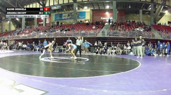 105 lbs Round 5 (6 Team) - Naomi Orihuela, Crismon High School vs Arianna Decoff, Northwest