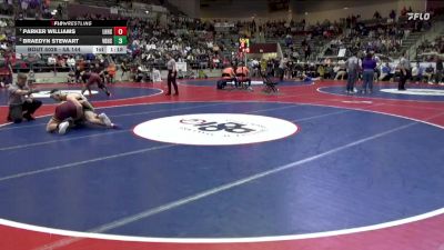 5A 144 lbs Quarterfinal - Parker Williams, Lake Hamilton vs Braedyn Stewart, Van Buren