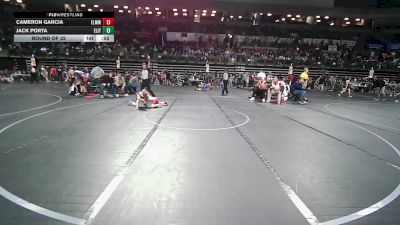 70 lbs Round Of 32 - Cameron Garcia, Elmwood Park vs Jack Porta, Elite NJ