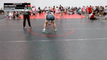 215 lbs Round 1 (6 Team) - Joshua Mager, Bulloch Bandits Wrestling Club vs Luke Thompson, Ga Misfits