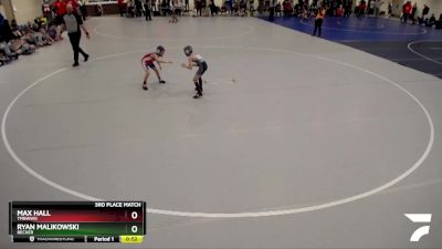 64C 3rd Place Match - Ryan Malikowski, Becker vs Max Hall, TMBWWG