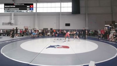 138 lbs Cons. Rd Of 32 - Isaiah Payne, Bad Karma vs Matt Harrington, Bad Karma