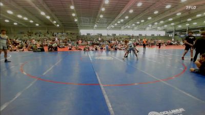 160 lbs Rr Rnd 2 - Tanner Wilson, Elite NJ Boys Black vs Mason Calgaro, TNWC Purple