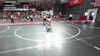 115 lbs Champ. Round 2 - Ethan Kestell, Askren Wrestling Academy vs Cillian Vroman, B.A.M Training Center