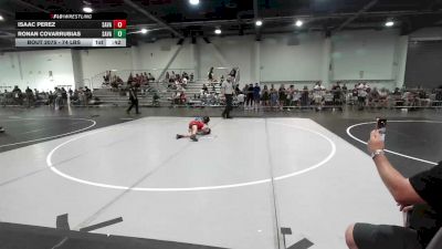 74 lbs Semifinal - Isaac Perez, Savage House WC vs Ronan Covarrubias, Savage House WC