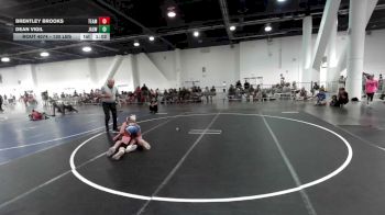 130 lbs Quarterfinal - Brentley Brooks, Team Grand Valley Elite vs Dean Vigil, JagWay